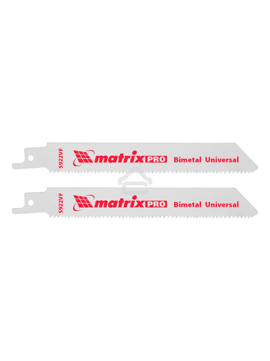 Полотна универсальные для сабельной пилы S922VF,125/1,8 - 2,5 мм,Bimetal,2 шт., PRO Matrix