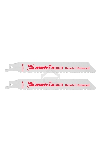 Полотна универсальные для сабельной пилы S922VF,125/1,8 - 2,5 мм,Bimetal,2 шт., PRO Matrix