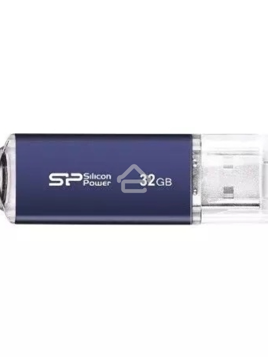 Флеш диск 32Gb Silicon Power Ultima II, USB 2.0, Синий