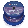 Диск DVD+R Verbatim 4.7Gb 16x Cake Box (50шт) (43550)