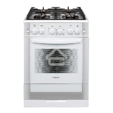 Плита газовая Gefest ПГ 6500-02 0042 белый, конфорок 4 шт, духовка 52 л, 60 см x 85 см x 60 см