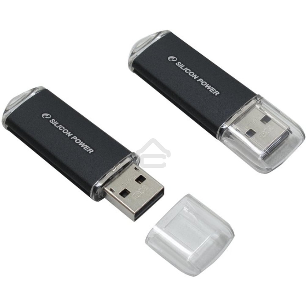 Флешка USB Silicon Power R/W 32Gb Ultima II-I Series SP032GBUF2M01V1K USB2.0 черный