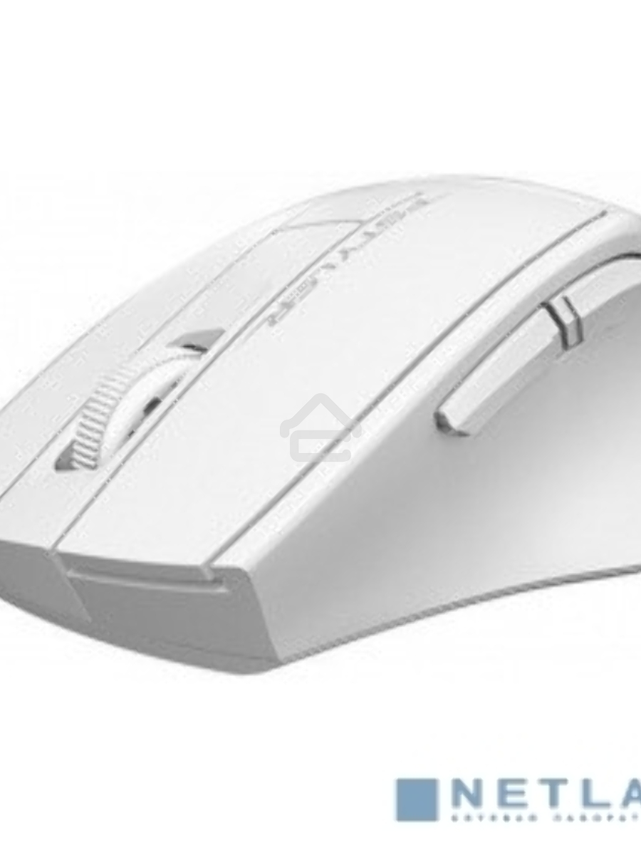Мышь беспроводная A4Tech Fstyler FG30 белый/серый, 2000 dpi, радиоканал, USB, кнопки - 5