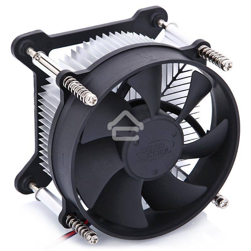 Кулер для процессора DEEPCOOL CK-11508 PWM черный, 92 мм, алюминий, 2200 об/мин, 30.1 дБ, 4 pin, 65 Вт, 70 мм