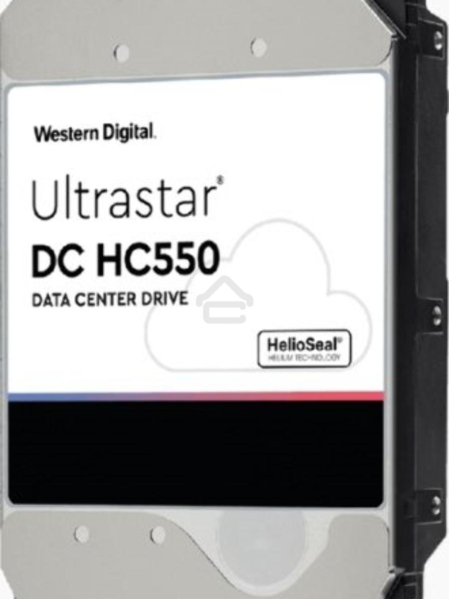 Жесткий диск Western Digital SAS 16TB 7200RPM 12GB/S 512MB DC HC550 0F38357 WD