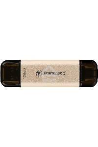 Флеш диск Transcend USB 128GB, JETFLASH USB3.2, TLC, High Speed, Type-C и Type A  (420/400 МБ/с)