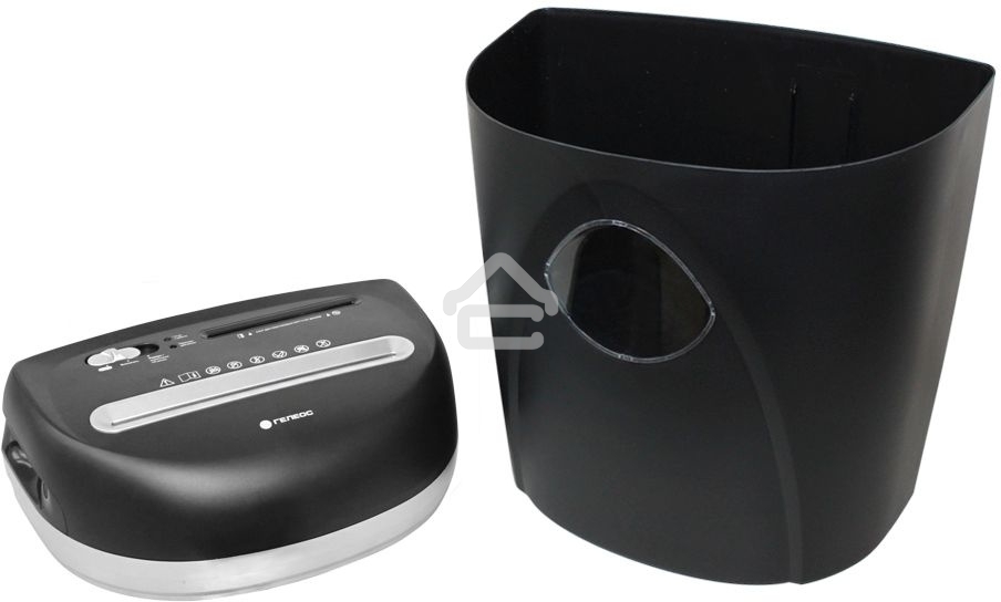 Шредер ГЕЛЕОС Уничтожитель документов УП23-4 DIN P-4 (4 ур-нь секр.), фрагмент 3,9х35мм, 14-16 лист (70г/м2), CD/пл.карты/скрепки/скобы, 23 л.