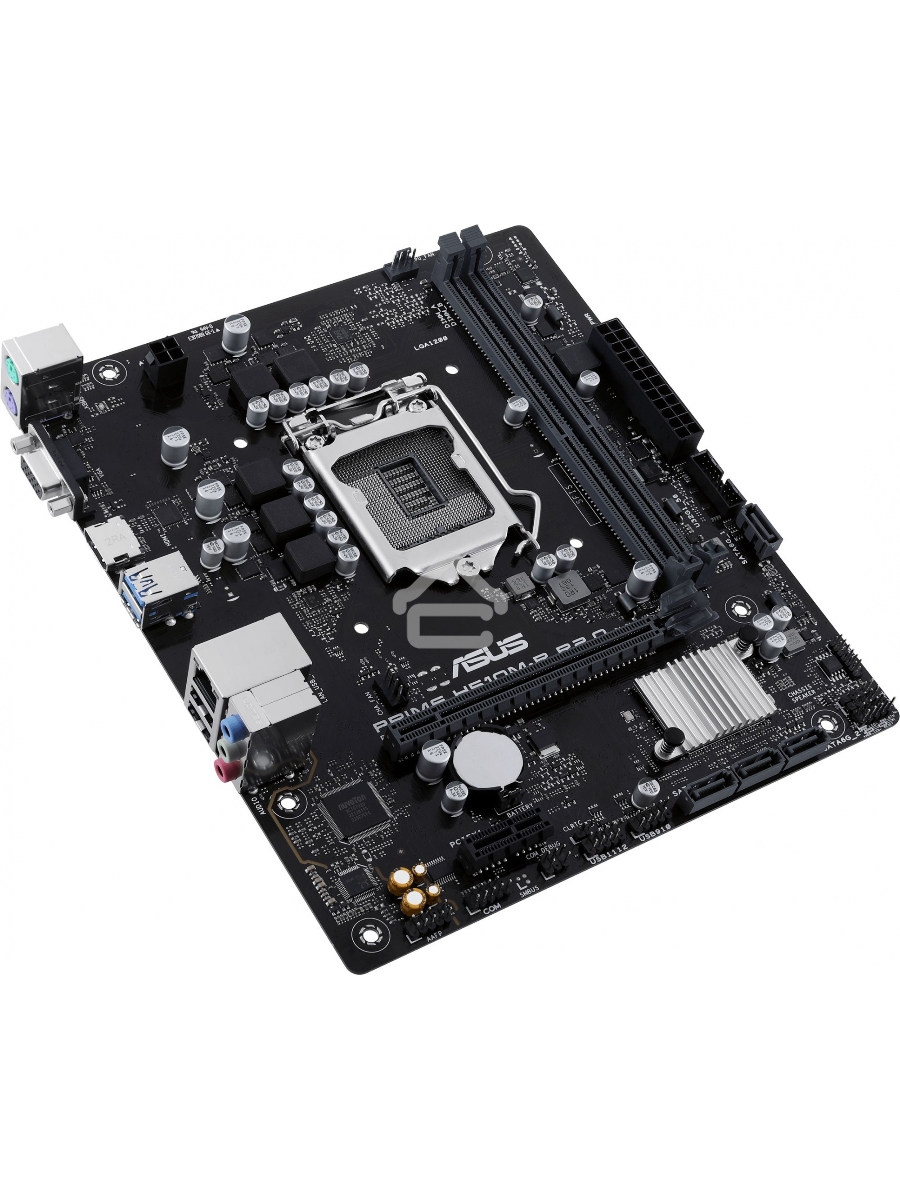 Материнская плата ASUS PRIME H510M-R R2.0-SI, LGA 1200, Intel H470, 2xDDR4, 4xSATA, 1xPCIe 4.0 x16, 1xPCIe x1, 1xHDMI, 1xVGA, 2xUSB-A 3.2 Gen 1, 2xUSB-A 2.0, 1x 1Gb LAN, 3x3.5 мм, 7.1, mATX