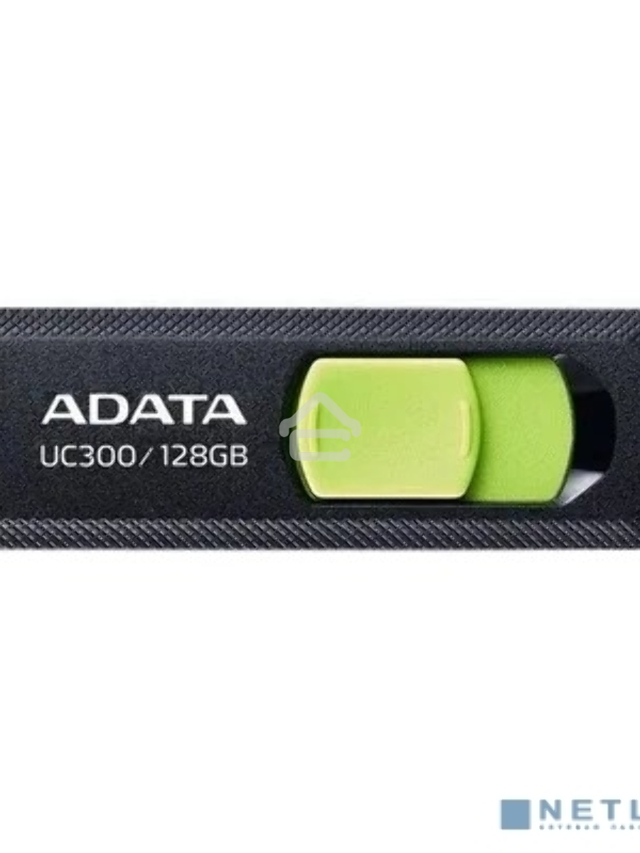 Флеш диск A-Data 128Gb Type-C UC300 ACHO-UC300-128G-RBK/GN USB3.2 черный/зеленый