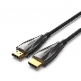 Кабель Vention оптический HDMI v2.1 19M/19M - 20м. черный