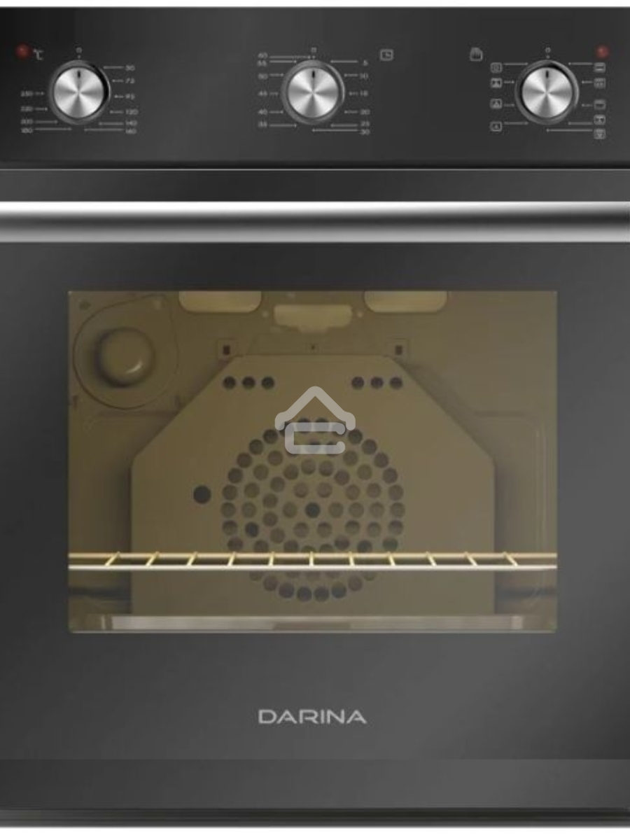 Духовой шкаф электрический Darina 1V5 BDE 112 707 B черный, встраиваемый
