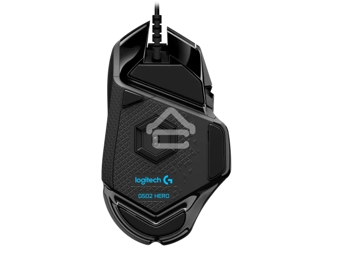 Мышь проводная Logitech G502 HERO черный, 25600 dpi, USB, кнопки - 11
