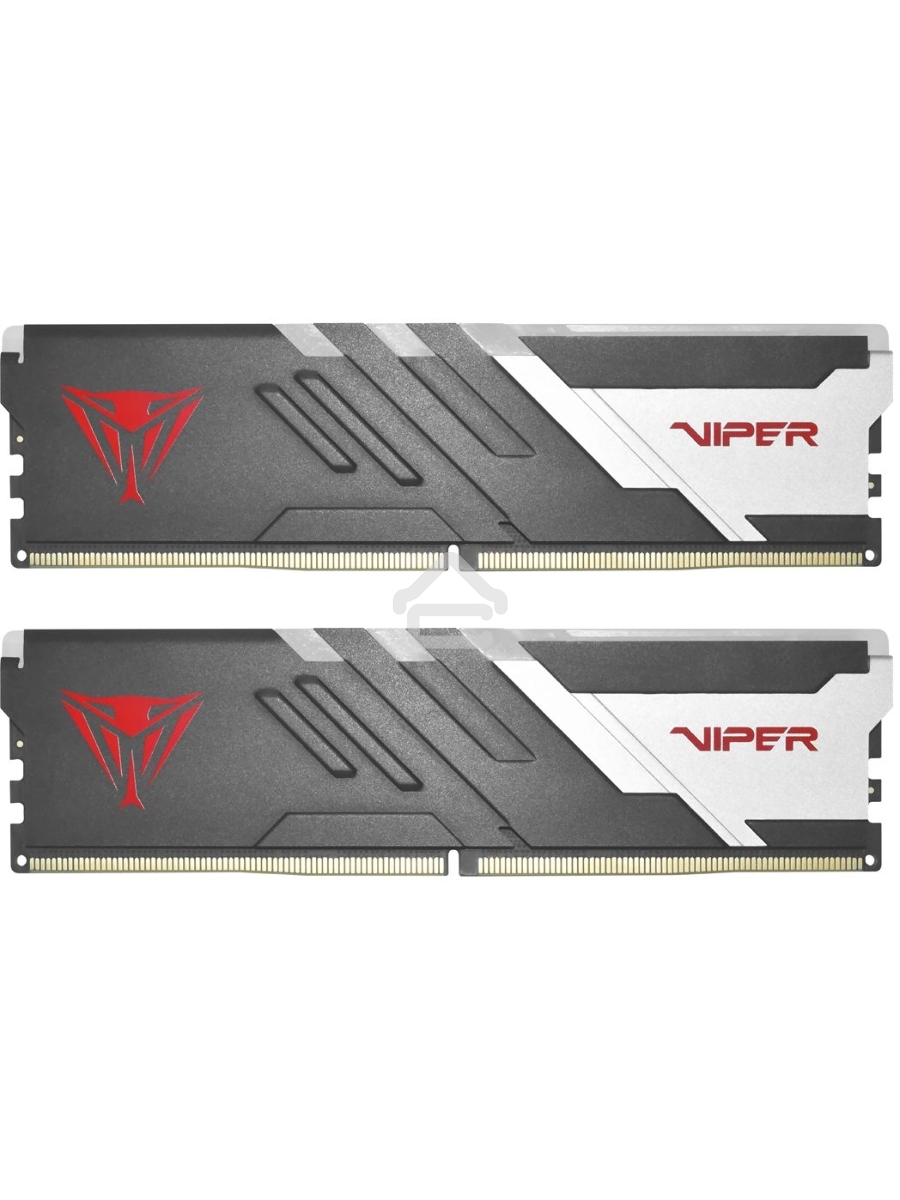Оперативная память Patriot Viper Venom, DDR5, 32GB (2x16GB), 6400MHz, CL32, DIMM, с радиаторами, RGB, черный