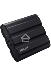 Внешний SSD External Samsung T7 Shield черный MU-PE4T0S/EU 4.0Tb (USB3.2 Gen2, up to 1050/1000Mbs, 3D TLC, 88х13х59mm, 98g)