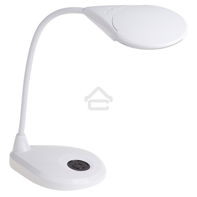 Лупа настольная 3D Rexant с подсветкой 3 LED, сенсорная регулировка яркости, EXPERT, белая