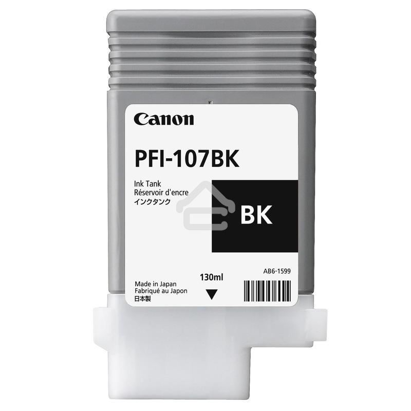Картридж струйный Canon PFI-107BK (6705B001) черный (130 мл) для Canon iP F680/685/780/785