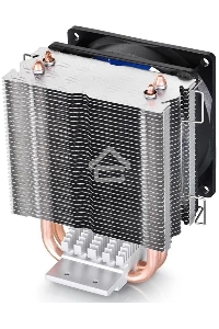 Кулер для процессора DEEPCOOL ICE EDGE MINI FS V2.0 синий, 80 мм, алюминий/медь, 2200 об/мин, 24.7 дБ, 3 pin, 100 Вт, 112 мм