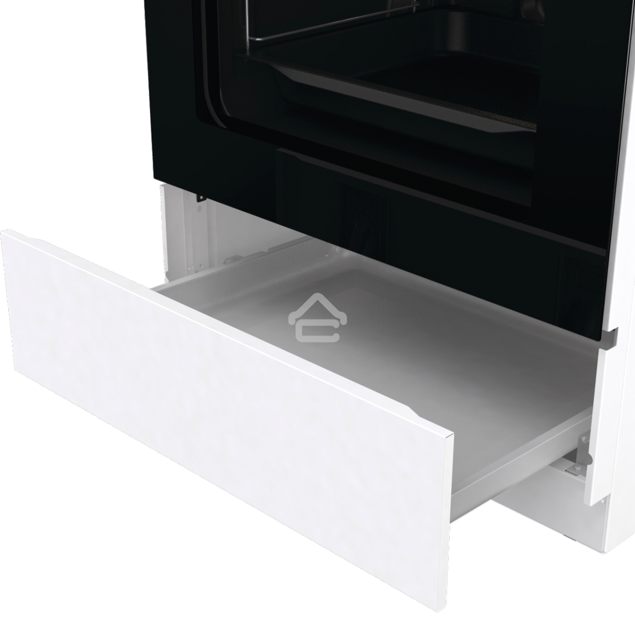 Плита комбинированная Gorenje GK6A20WF белый, конфорок 4 газовых, духовка 65 л, 60 см x 85 см x 60 см