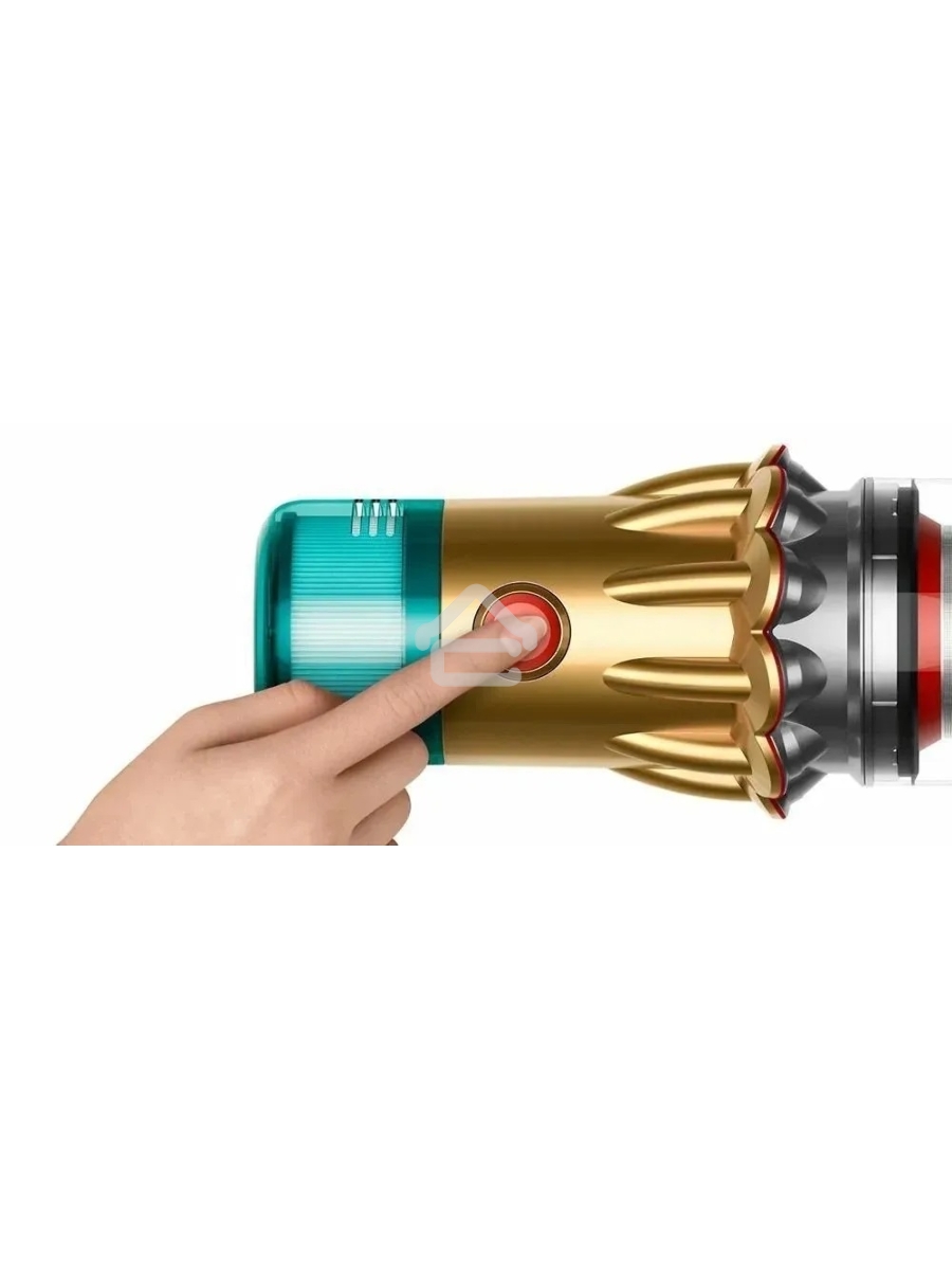 Пылесос вертикальный Dyson SV46 V12 Detect Slim Absolute золотистый/серебристый, питание от аккумулятора, 150 Вт, уборка сухая, пылесборник 0.35 л, работа от АКБ max 60 мин