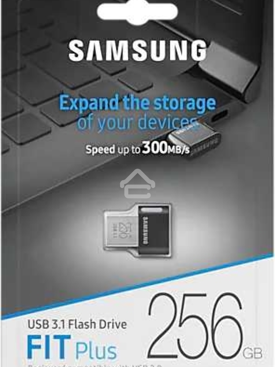 Флеш диск 256GB USB Drive <USB 3.1> Samsung FIT Plus (up to 300Mb/s) (MUF-256AB/APC)