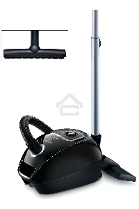 Пылесос Bosch BGLS42230 черный, 2200 Вт, уборка сухая, пылесборник мешок 4 л