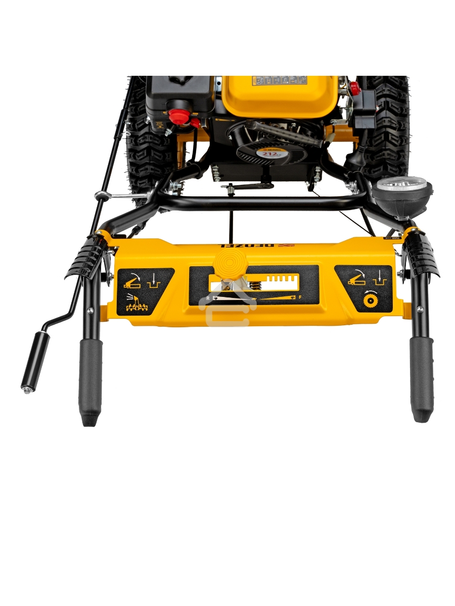 Бензиновая снегоуборочная машина SB 560 LP, 212cc, эл.старт, фара Denzel