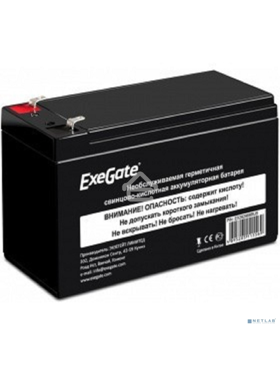 Батарея ExeGate EX285659RUS HRL 12-9 (12V 9Ah 1234W, клеммы F2)