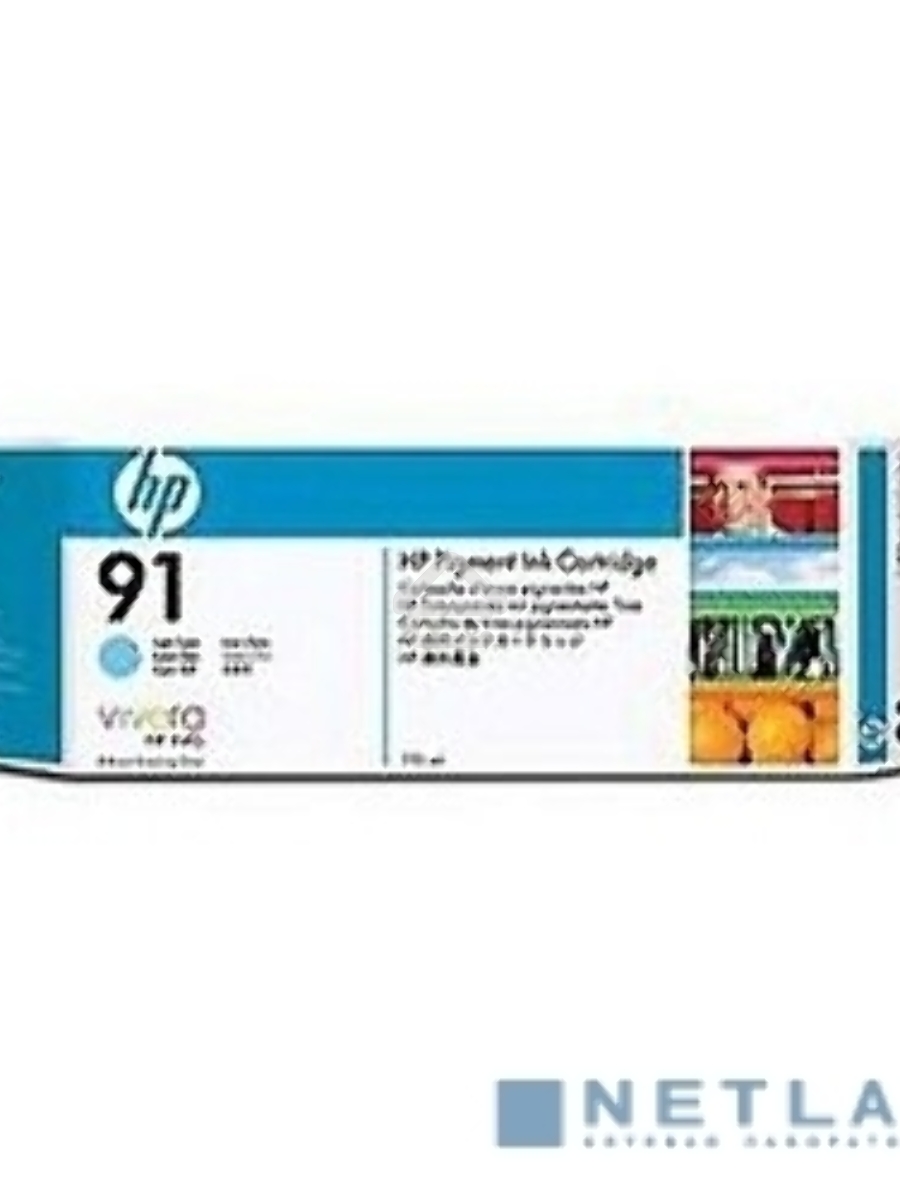 Картридж струйный HP 91 C9470A Pigment (775 мл) светло-голубой для DJ Z6100