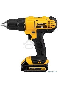 Дрель-шуруповерт DeWalt DCD771D2-KS, Аккумуляторная, 18В, 2 АКБ, Кейс