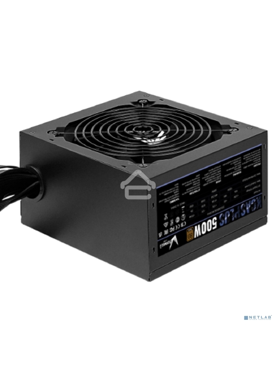 Блок питания Aerocool / Formula KCAS-500W PLUS RTL, 500Вт, 80 PLUS Bronze, 120мм, черный