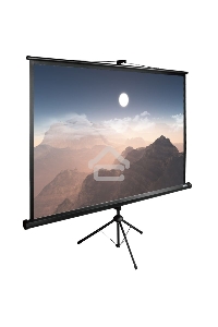 Экран Cactus 180x180см TriExpert CS-PSTE-180x180-BK 1:1 напольный рулонный