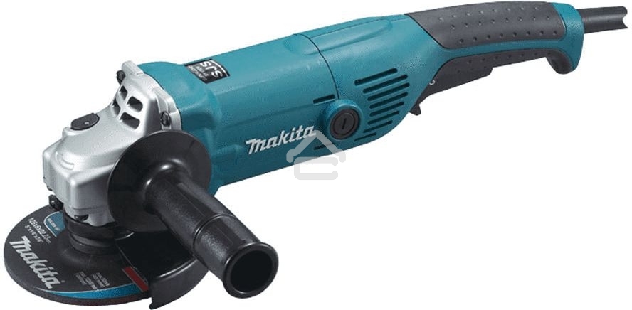 Угловая шлифовальная машина Makita GA5021 ф125мм GA5021 1050Вт,11000об\м,2.3кг,кор,муфта SJS,фикс вкл-ля,шлиф диск
