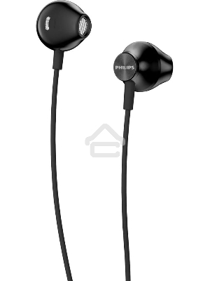 Наушники вкладыши Philips TAUE100BK/00 1.2м черный проводные в ушной раковине