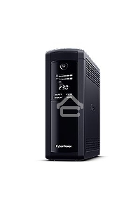 Источник бесперебойного питания UPS CyberPower VP1200EILCD  Line-Interactive 1200VA/720W USB/RS-232/RJ11/45  (4 + 4 IEC С13)
