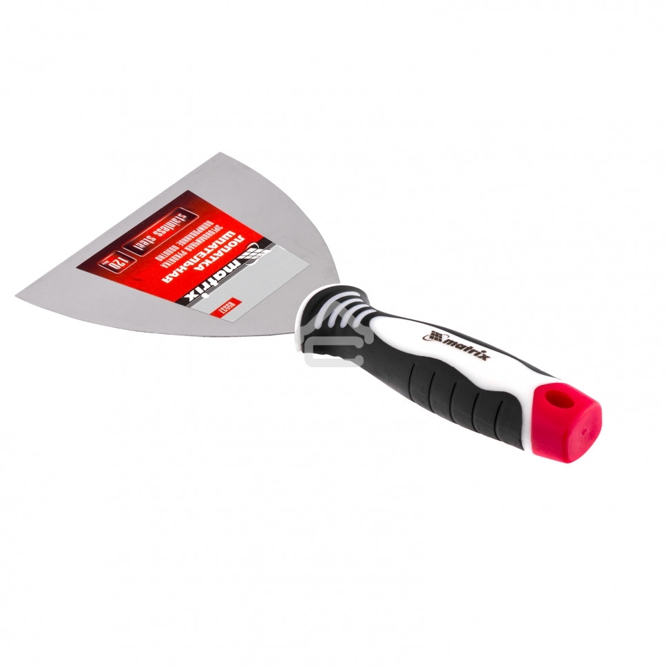 Шпательная лопатка Matrix из нержавеющей стали, 120 мм, 3-комп. ручка