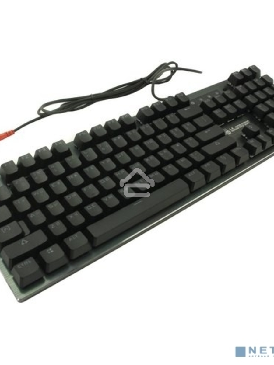 Клавиатура A4Tech B760 механическая черный/серый USB Gamer LED