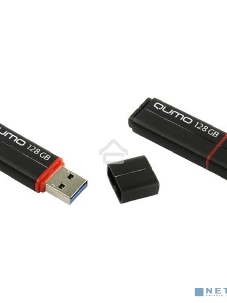 Флеш диск QUMO 128GB SPEEDSTER 3.0 BLACK, цвет корпуса черный (QM128GUD3-SP-black)