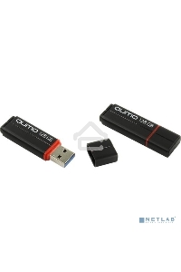 Флеш диск QUMO 128GB SPEEDSTER 3.0 BLACK, цвет корпуса черный (QM128GUD3-SP-black)