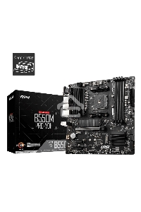 Материнская плата MSI B550M PRO-VDH, AM4, AMD B550, 4xDDR4, 4xSATA, 2xM.2, 1xPCI-E 4.0 x16, 2xPCI-E x1, 1xDP, 1xHDMI, 1xVGA, 1x 1Gb LAN, 2xUSB 2.0, 4xUSB 3.2 Gen 1, 3x3.5 мм, 7.1, Micro-ATX