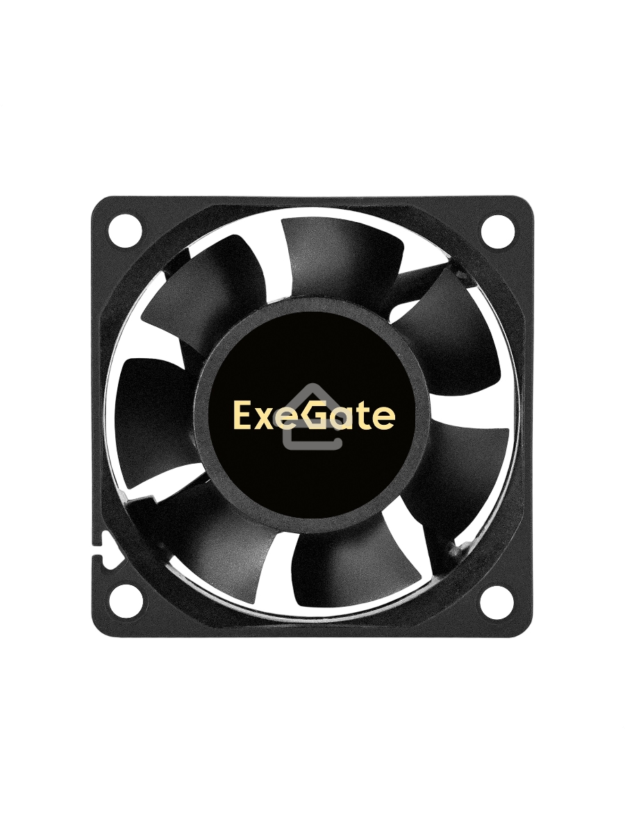 Вентилятор для корпуса ExeGate EX06025S3P-5 черный, 60 мм, 3500 об/мин, 25.3 дБ, 3 pin