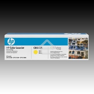 Картридж лазерный HP CB542A желтый LJ P1215/1515 (1400 стр.)
