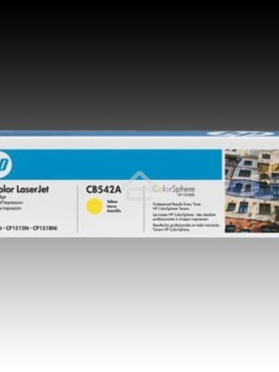 Картридж лазерный HP CB542A желтый LJ P1215/1515 (1400стр.)