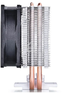Кулер для процессора DEEPCOOL ICE EDGE MINI FS V2.0 синий, 80 мм, алюминий/медь, 2200 об/мин, 24.7 дБ, 3 pin, 100 Вт, 112 мм