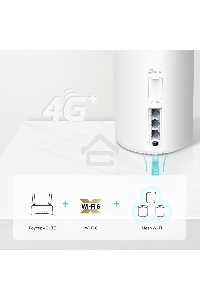 Домашняя Mesh Wi-Fi система с поддержкой 4G+ TP-Link Deco X20-4G(1-pack) AX1800