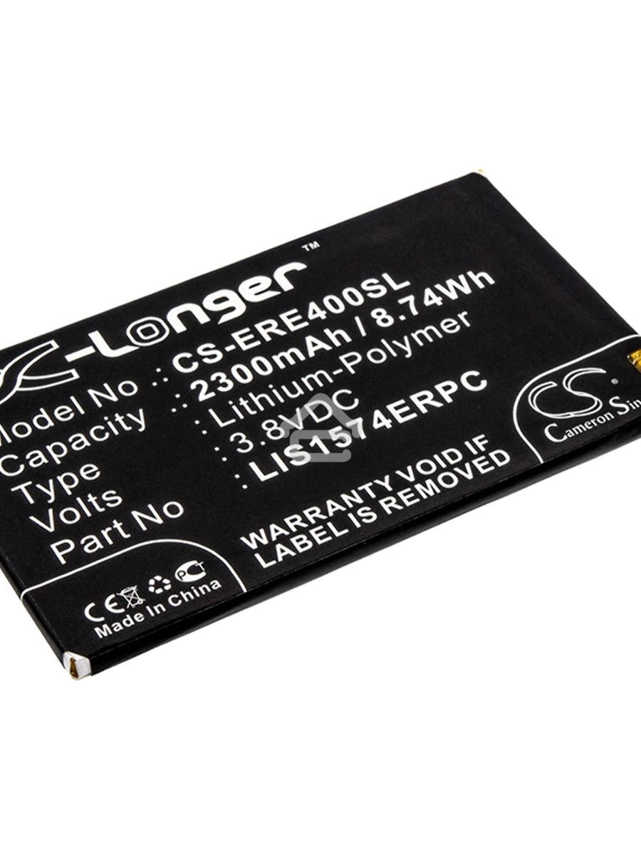Аккумулятор CameronSino CS-ERE400SL LIS1574ERPC для Sony Xperia E4 Dual 3.8V / 2300mAh / 8.74Wh