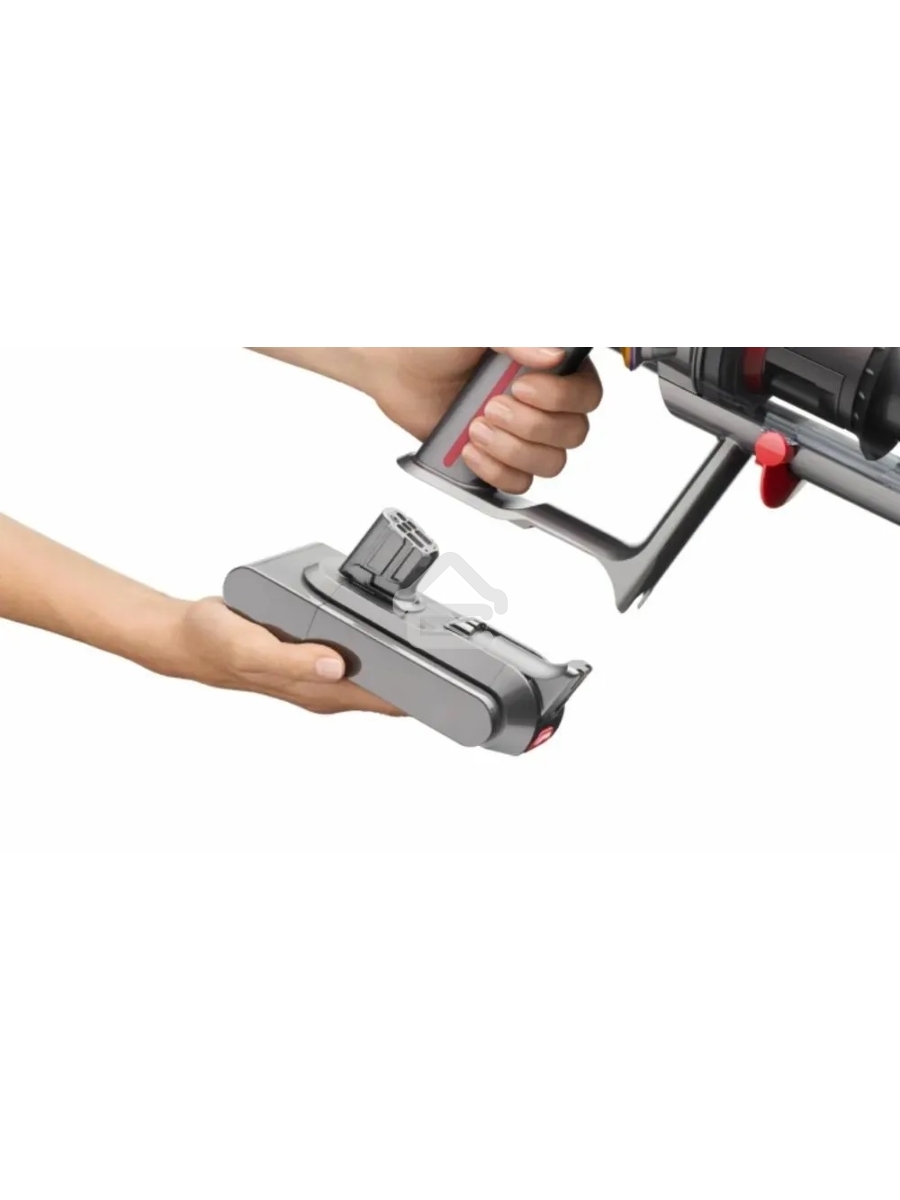 Пылесос вертикальный Dyson SV46 V12 Detect Slim Absolute золотистый/серебристый, питание от аккумулятора, 150 Вт, уборка сухая, пылесборник 0.35 л, работа от АКБ max 60 мин