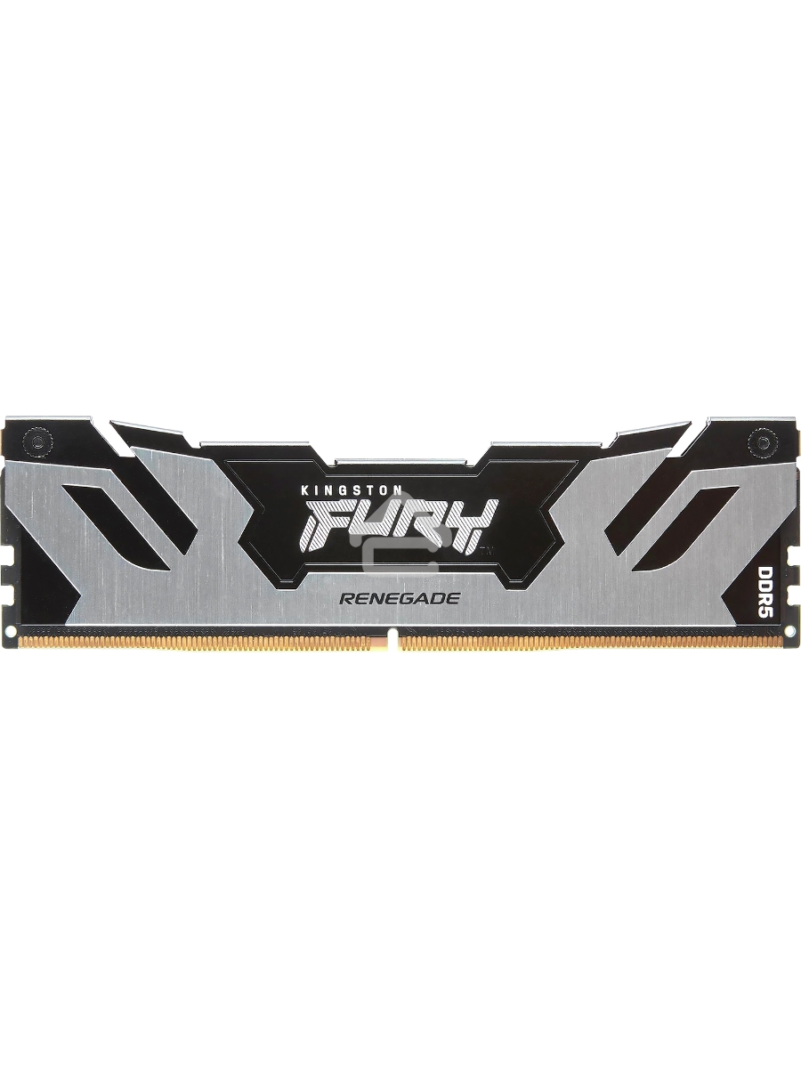 Оперативная память Kingston Fury Renegade, DDR5, 16GB (1x16GB), 6800MHz, CL36, DIMM, радиатор, серебристый