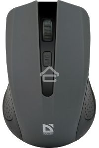 Мышь беспроводная Defender Accura MM-935 серый, 1600 dpi, радиоканал, USB, кнопки - 4