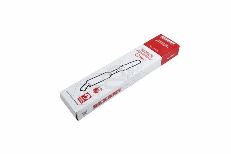 Паяльник ПД Rexant, керам.нагреватель, 200 Вт, 230 В, деревянная ручка