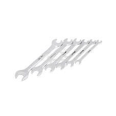 Набор ключей рожковых Rexant (8-19 мм), 6 шт., CrV, зеркальное хромирование